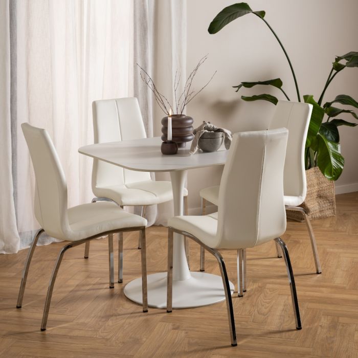Malta Ceramic Square Dining Table