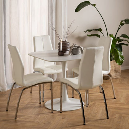 Malta Ceramic Square Dining Table