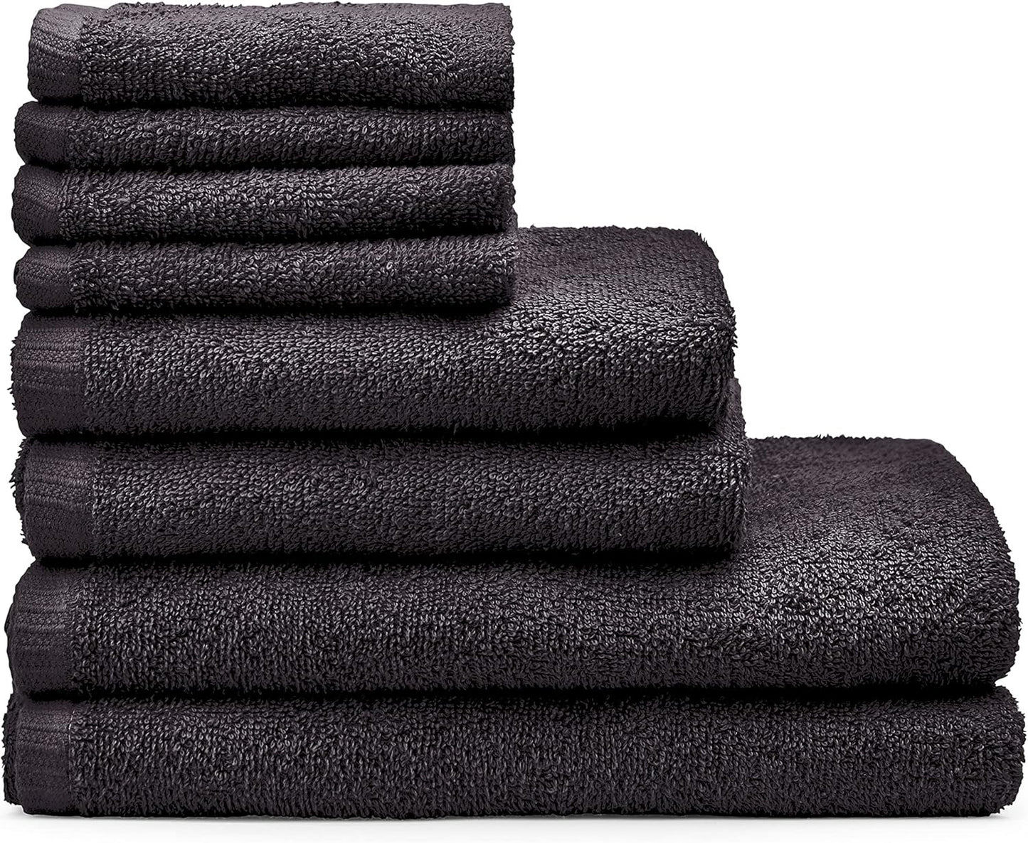 Catherine Lansfield Quick Dry Cotton 8 Piece Towel Set