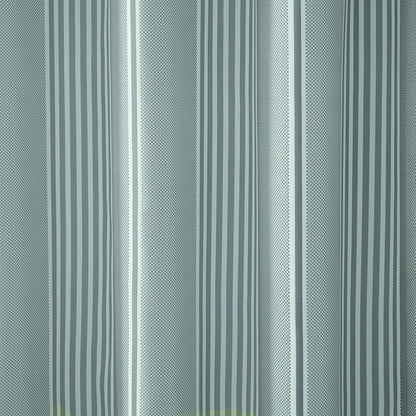 Catherine Lansfield Textured Stripe  Shower Curtain