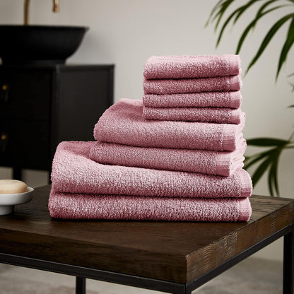 Catherine Lansfield Quick Dry Cotton 8 Piece Towel Set