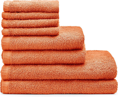 Catherine Lansfield Quick Dry Cotton 8 Piece Towel Set