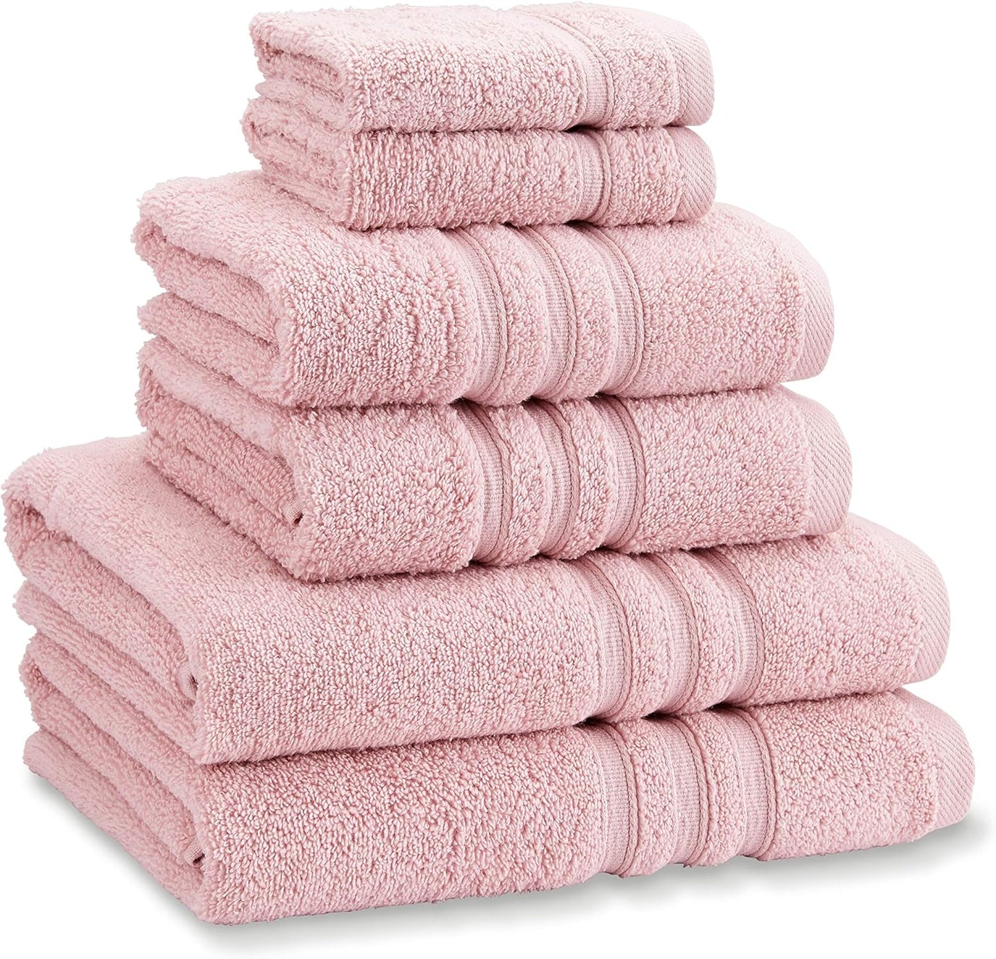 Catherine Lansfield Zero Twist Cotton 6 Piece Towel Bale Set