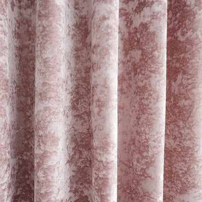 Catherine Lansfield Crushed Velvet Lined Eyelet Curtains Two Panels