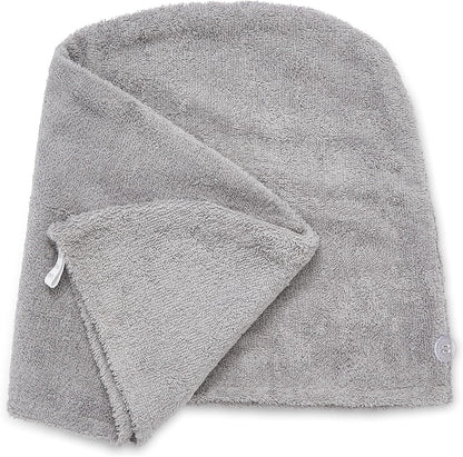 Catherine Lansfield Quick Dry Cotton Turbie Head Wrap Towel Pair