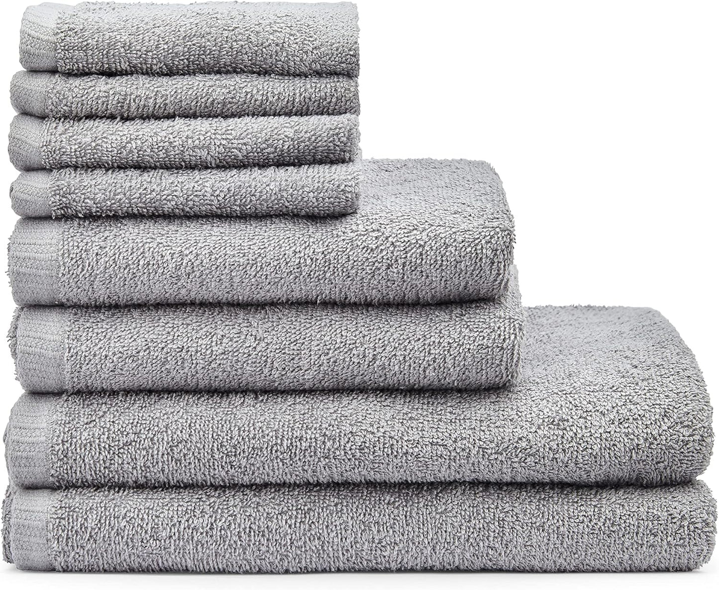 Catherine Lansfield Quick Dry Cotton 8 Piece Towel Set