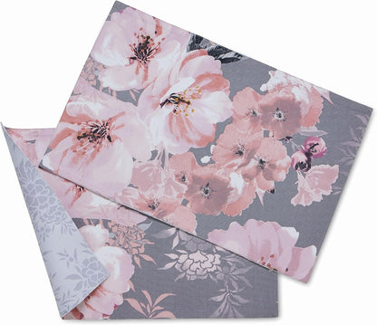 Catherine Lansfield Dramatic Floral Cotton Dining Placemat Pair