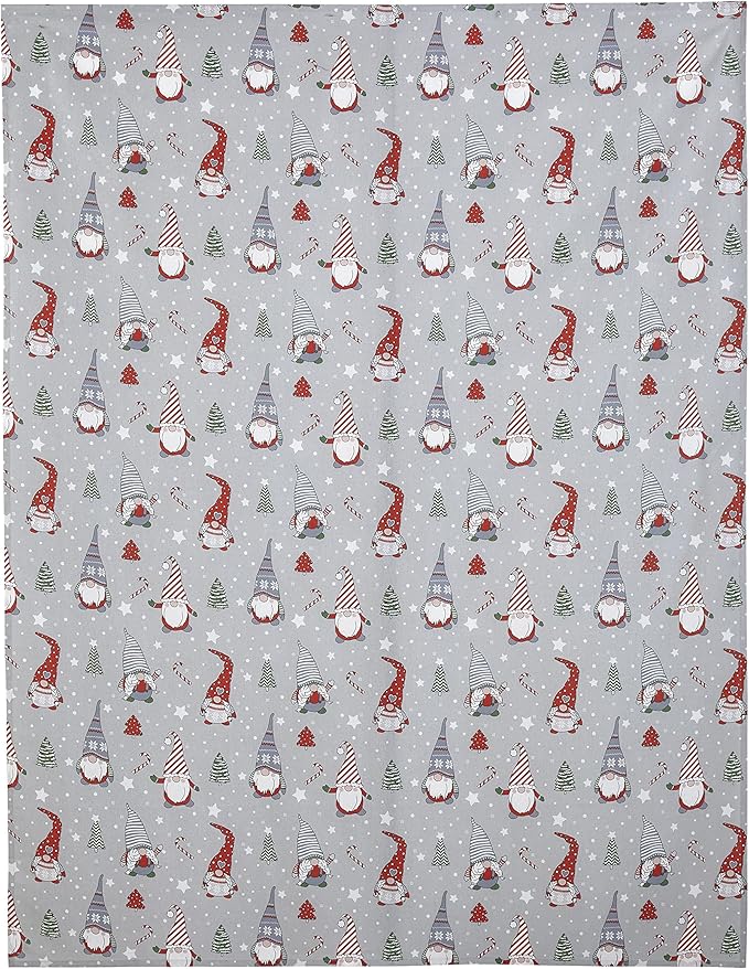 Catherine Lansfield Christmas Gnome Cotton Dining Table Cloth