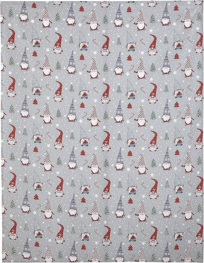 Catherine Lansfield Christmas Gnome Cotton Dining Table Cloth