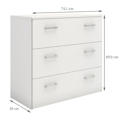 Space Chest of 3 Drawers