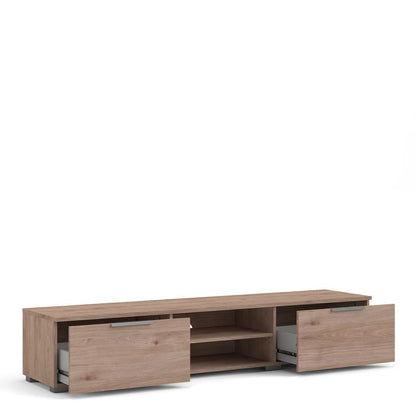 Match TV Unit 2 Drawers 2 Shelf