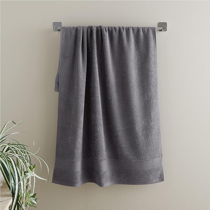 Catherine Lansfield Anti-Bacterial Cotton Towel Pair