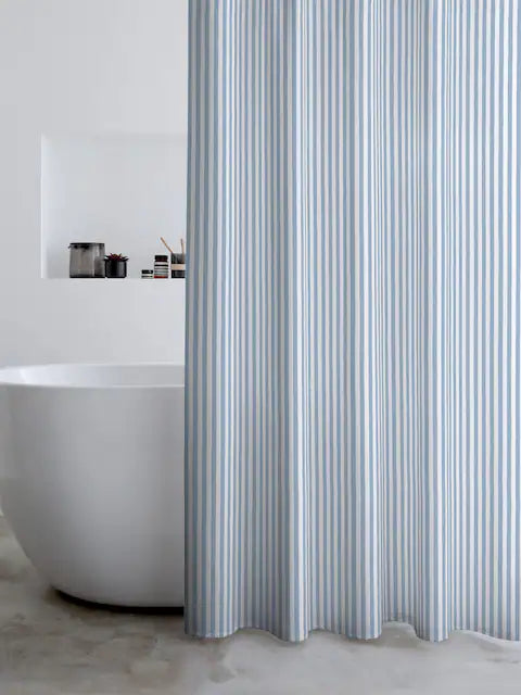 Catherine Lansfield Timeless Stripe Shower Curtain