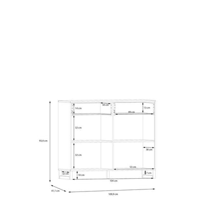 Sali 2 Door 2 Drawer Chest