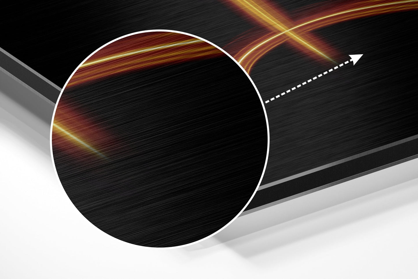 Brushed Aluminium Dibond Wall Art