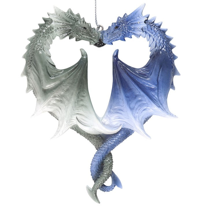 Dragon Heart Hanging Ornament by Anne Stokes