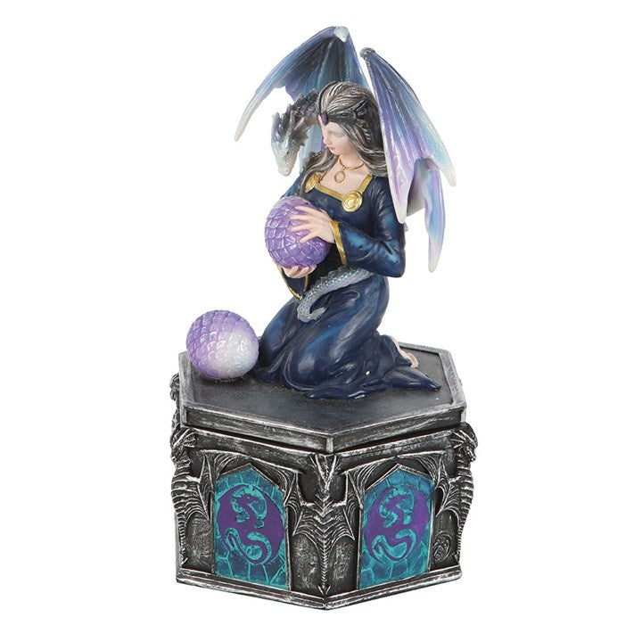 Dragon Friendship Spring Box by Anne Stokes