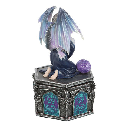 Dragon Friendship Spring Box by Anne Stokes