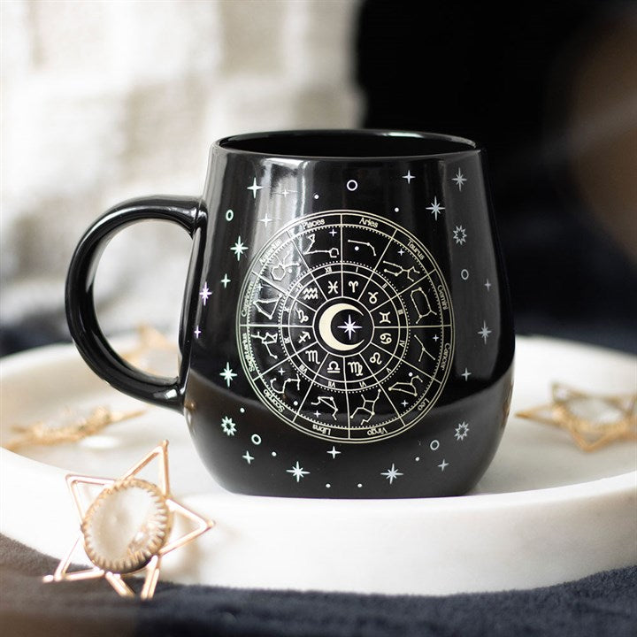 Astrology Wheel Heat Change Mug