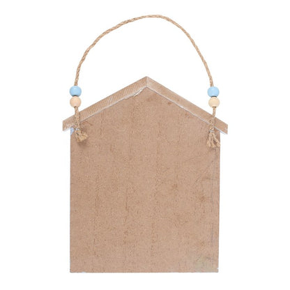 Blue Life Ring Beach Hut Hanging Decoration