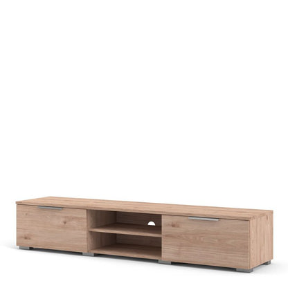 Match TV Unit 2 Drawers 2 Shelf