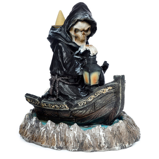 Backflow Incense Burner - The Reaper Boatman of Death Backflow