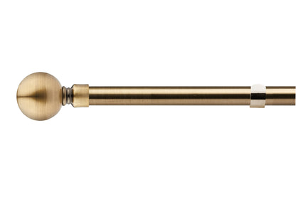 Ball - Extendable Curtain Pole with pair of end finials