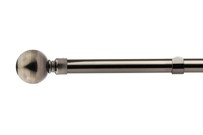 Ball - Extendable Curtain Pole with pair of end finials