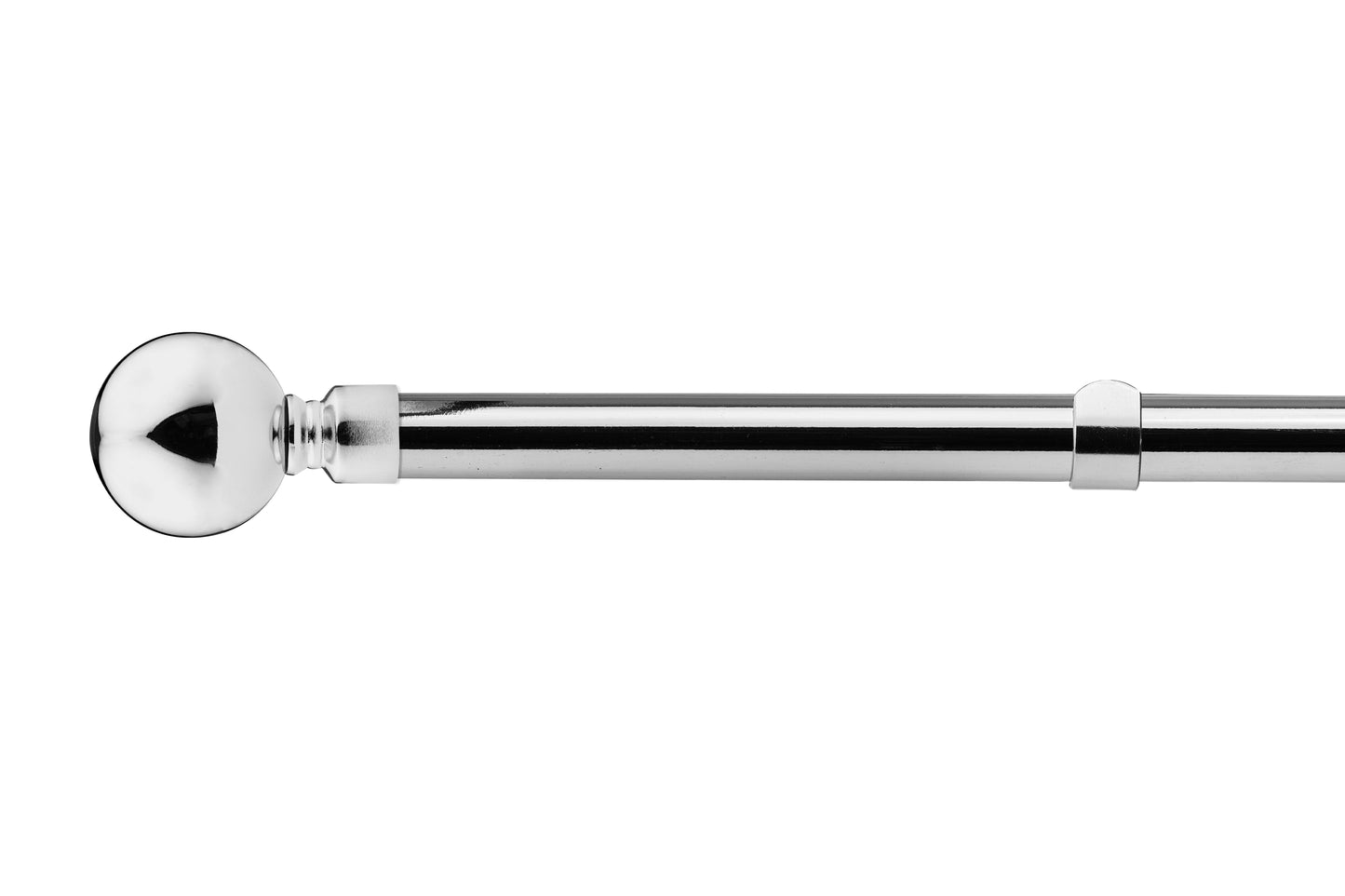 Ball - Extendable Curtain Pole with pair of end finials