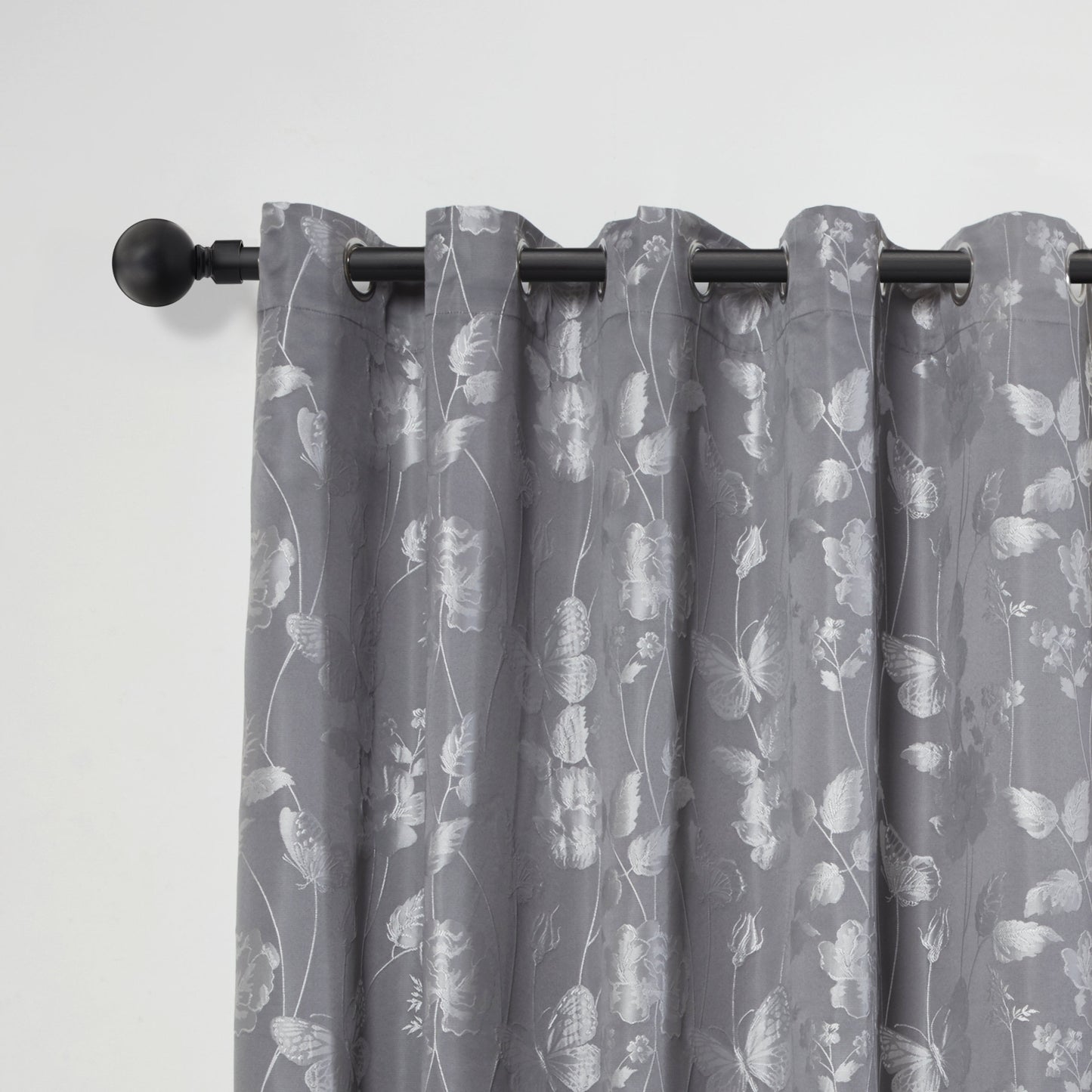 Ball - Extendable Curtain Pole with pair of end finials