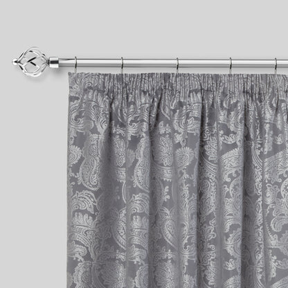 Bird Cage - Extendable Curtain Pole with rings and pair of end finials