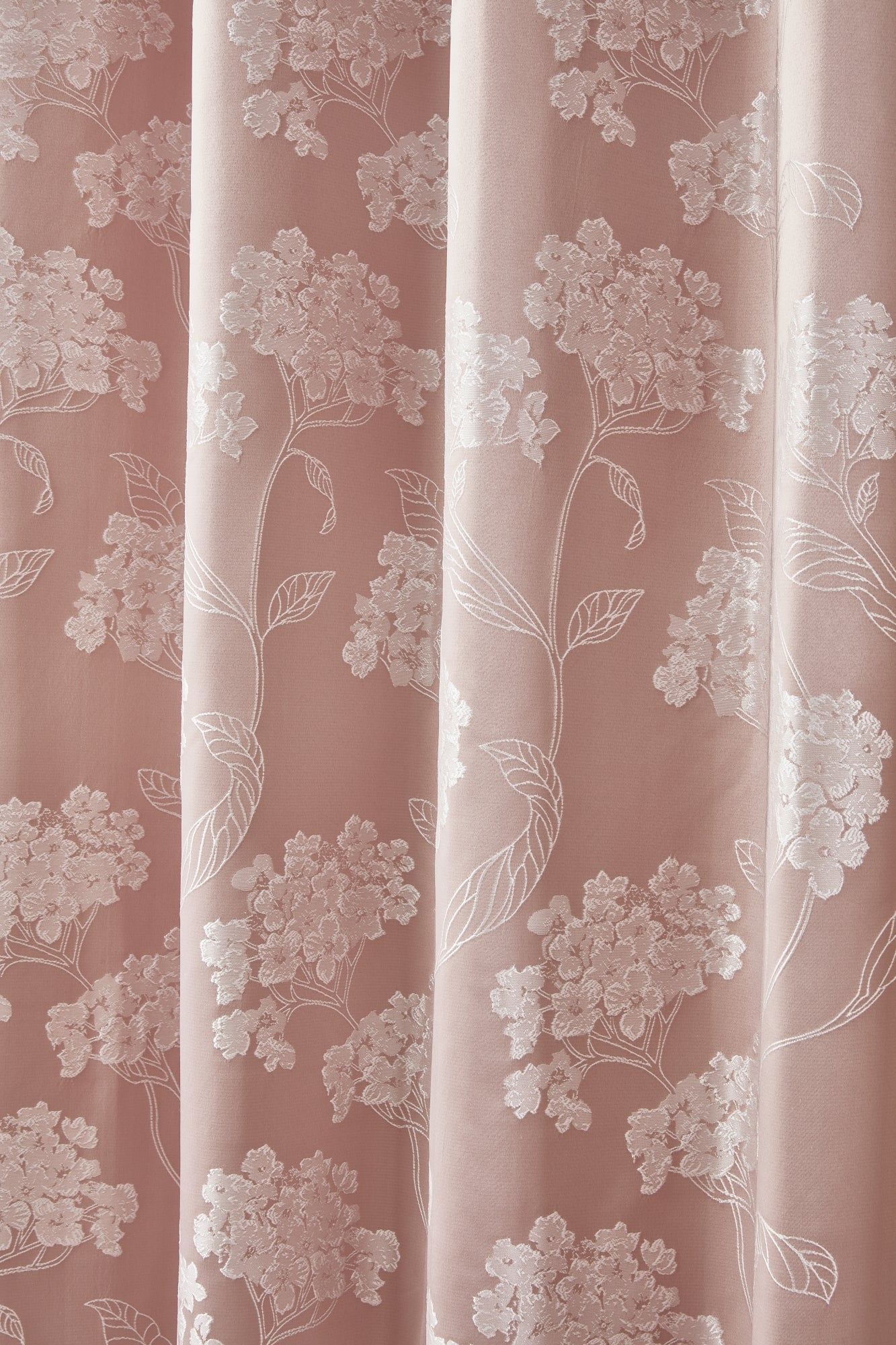 Blossom - Lined Eyelet Jacquard Curtains