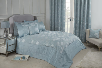 Blossom - Embellished Jacquard Quilted Bedspread Set