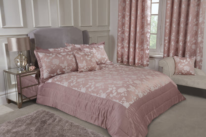 Butterfly Meadow - Embellished Jacquard Quilted Bedspread Set