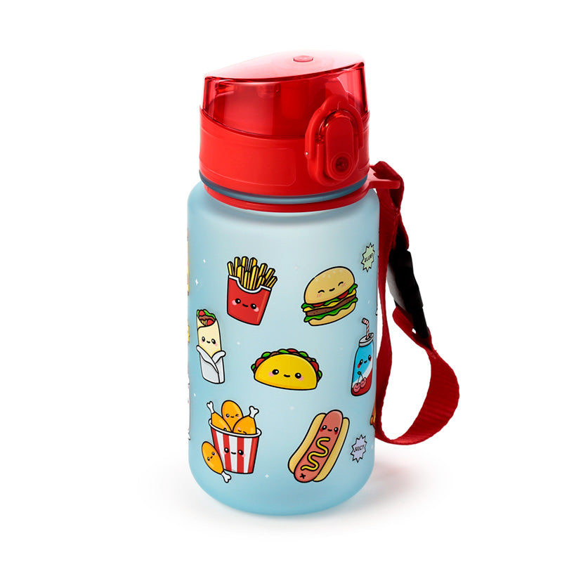 350ml Shatterproof Pop Top Children's Water Bottle - Foodiemals