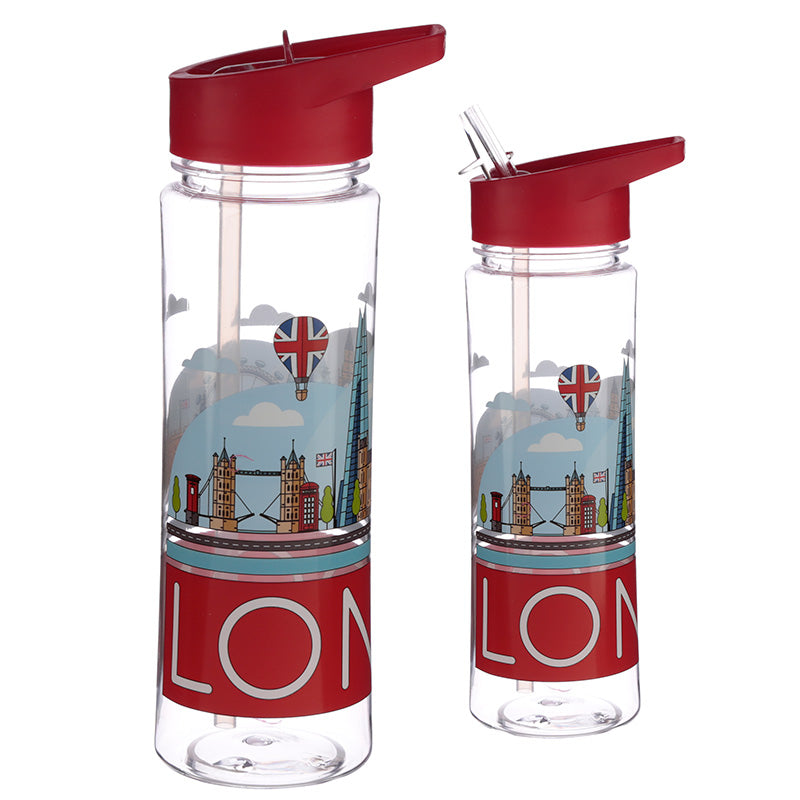 Reusable Water Bottle 550ml - London Panorama