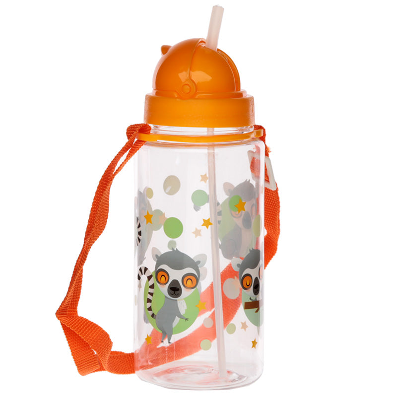 Children's Water Bottle 450ml - Lemur Mob