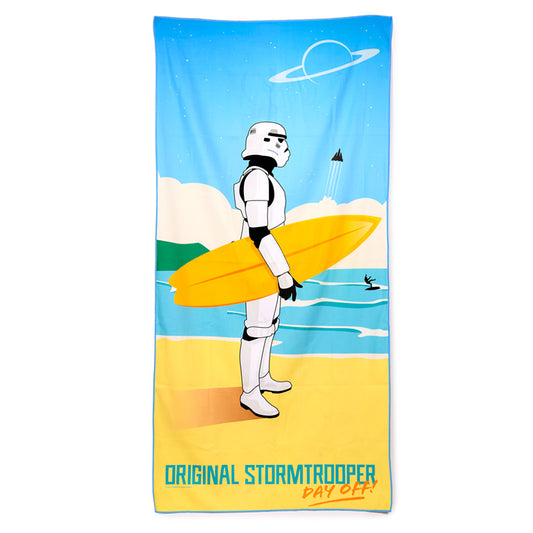 Microfibre Beach Towel - The Original Stormtrooper Surf Day Off