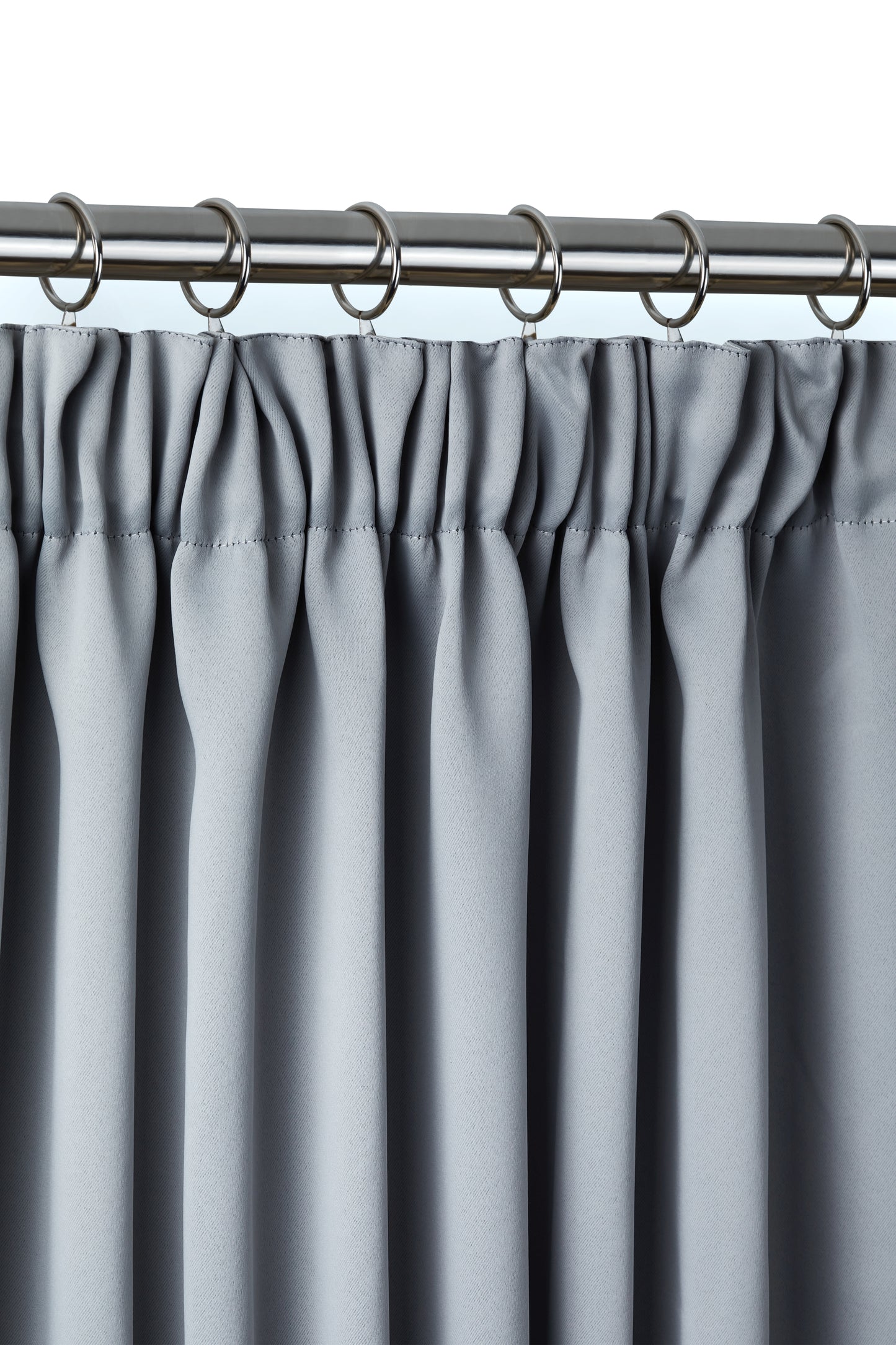 Cali Pencil Pleat - Woven Thermal Blackout Pencil Pleat Curtains