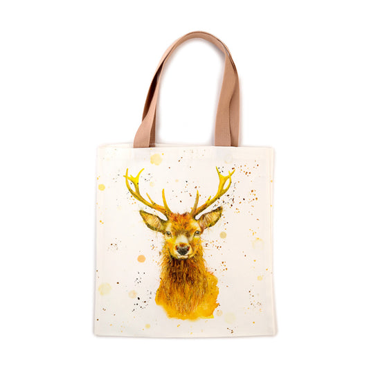 Tote Shopping Bag - Jan Pashley Stag