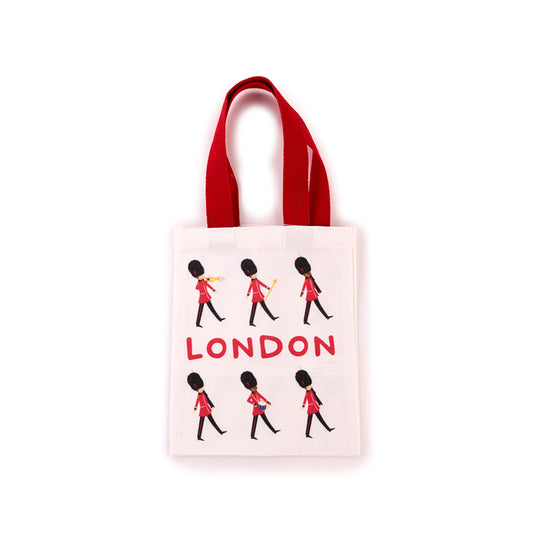 Tote Shopping Bag (Small) - London Souvenir Guardsman