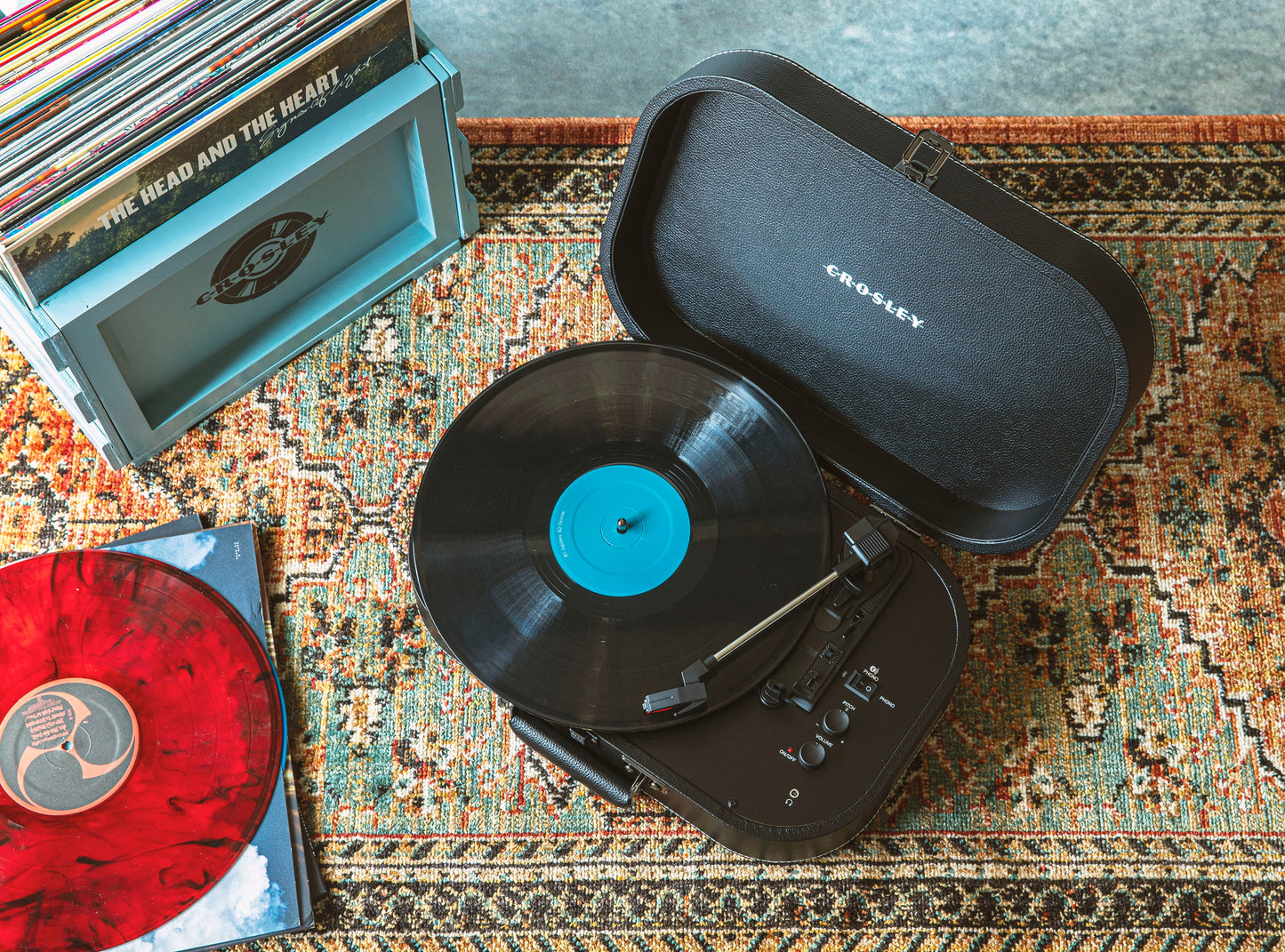 Crosley Discovery Portable Turntable (Black)