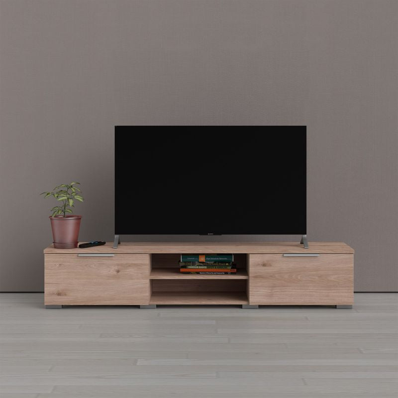 Match TV Unit 2 Drawers 2 Shelf