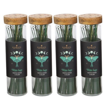4 Packs of Dark Forest White Sage Incense Sticks
