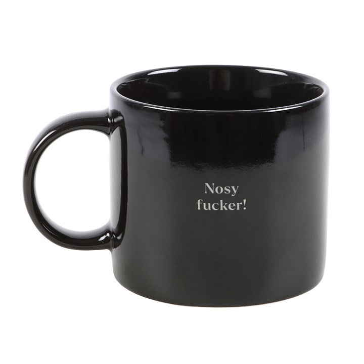 Nosy F*cker Sweary Mug