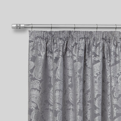 Diamante - Extendable Curtain Pole with rings and pair of end finials