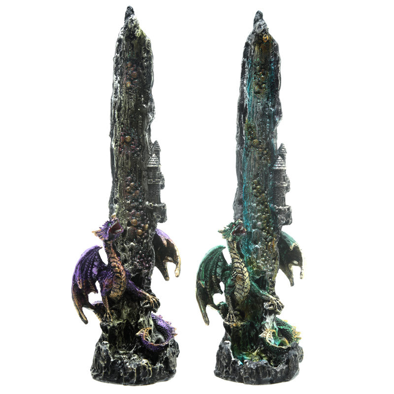 Decorative Incense Ashcatcher - Dragon Waterfall