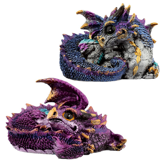 Sleeping Elements Dragon Figurine