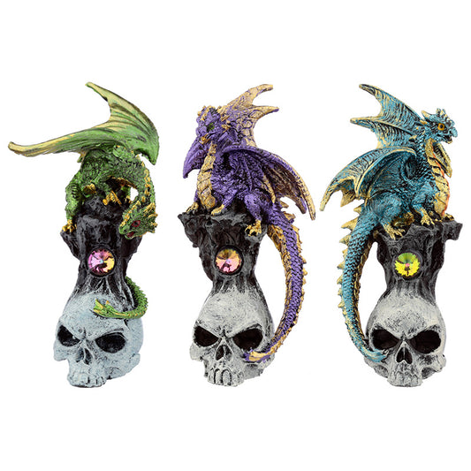 Skull Dragon Dark Legends Dragon Figurine