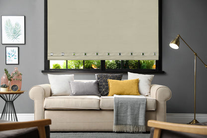 Square Eyelet Roller Blind